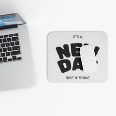 It's a New Day Mouse Pad, Office Decor, Inspirational Gift, Desk Accessories, Motivational Mouse Mat
