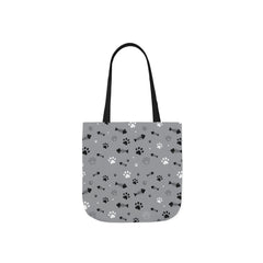Pet Lover's Canvas Tote Bag, Ideal for Dog Owners, Eco-Friendly Shopping, Gifts for Pet Lovers, Everyday Carry, Dog Walking Bag