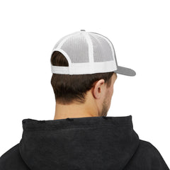 Action Snapback Trucker Cap, Cool Hats for Teens, Casual Wear, Sports Gifts, Trendy Accessories
