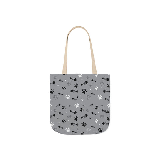 Pet Lover's Canvas Tote Bag, Ideal for Dog Owners, Eco-Friendly Shopping, Gifts for Pet Lovers, Everyday Carry, Dog Walking Bag