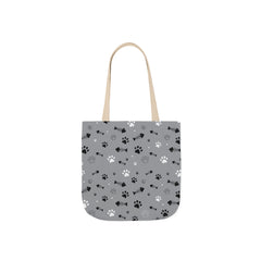 Pet Lover's Canvas Tote Bag, Ideal for Dog Owners, Eco-Friendly Shopping, Gifts for Pet Lovers, Everyday Carry, Dog Walking Bag