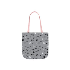 Pet Lover's Canvas Tote Bag, Ideal for Dog Owners, Eco-Friendly Shopping, Gifts for Pet Lovers, Everyday Carry, Dog Walking Bag