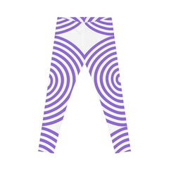 Trendy Spiral Pattern Women's Leggings, Yoga Pants, Workout Leggings, Casual Wear, Fashionable Athleisure