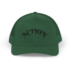 Action Snapback Trucker Cap, Cool Hats for Teens, Casual Wear, Sports Gifts, Trendy Accessories