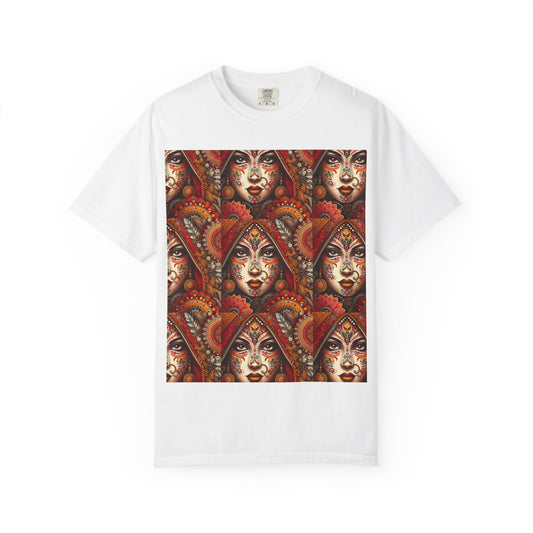 Vibrant Boho-Style Unisex T-Shirt, Artistic Apparel, Festival Wear, Unique Gift, Casual Fashion, Everyday Comfort