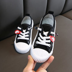 Autumn Korean Style Children's Candy-colored Canvas Shoes