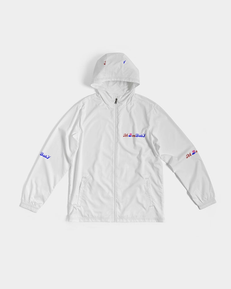 MomBaby Logo Customized Products Men's All-Over Print Windbreaker.