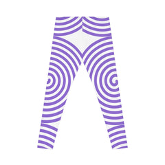 Trendy Spiral Pattern Women's Leggings, Yoga Pants, Workout Leggings, Casual Wear, Fashionable Athleisure