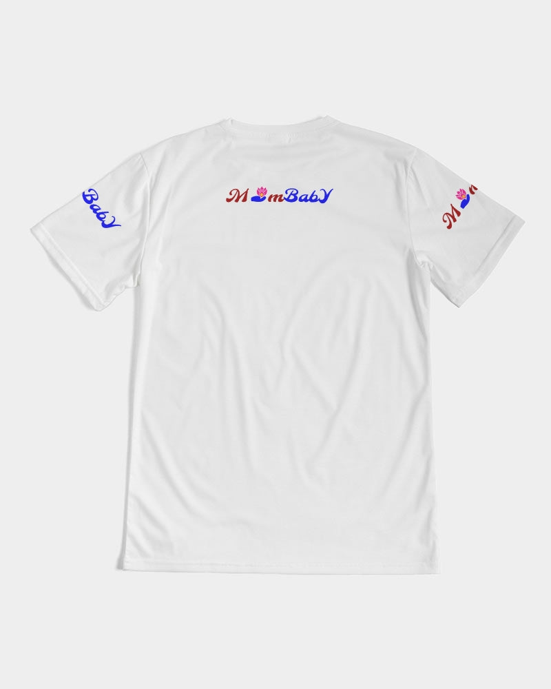 MomBaby Logo Customized Products Men's All-Over Print Tee.