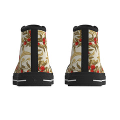 Men's Black Sole Canvas Shoes