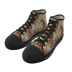 Men's Black Sole Canvas Shoes