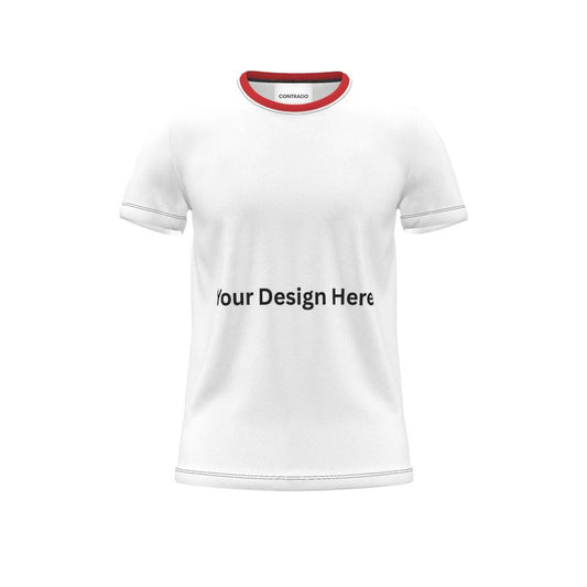 Cut And Sew All Over Print T Shirt