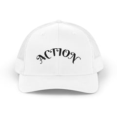 Action Snapback Trucker Cap, Cool Hats for Teens, Casual Wear, Sports Gifts, Trendy Accessories