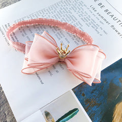 Baby Princess Bow Tiara Hair Band