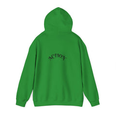Action Unisex Heavy Blend™ Hooded Sweatshirt | Cozy Hoodie, Casual Wear, Gift for Him/Her, Workout Gear, Relaxed Style