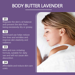 Lavender Magnesium Body Lotion Gentle Skin Care.