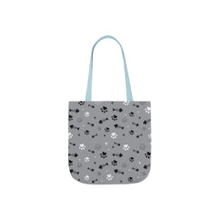 Pet Lover's Canvas Tote Bag, Ideal for Dog Owners, Eco-Friendly Shopping, Gifts for Pet Lovers, Everyday Carry, Dog Walking Bag