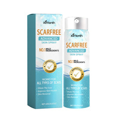 Lighten Scar Care Spray On Body Skin.