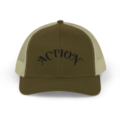 Action Snapback Trucker Cap, Cool Hats for Teens, Casual Wear, Sports Gifts, Trendy Accessories
