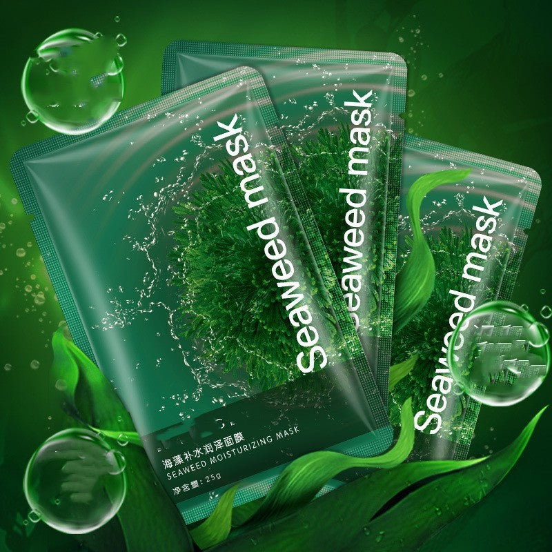 Seaweed Moisturizing Facial Mask Skin Care Product.