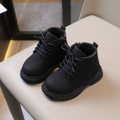 Big Cotton Boys' Fashion Martin Boots Side Zipper