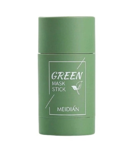 Cleansing Green Tea Mask Clay Stick Oil Control Anti-Acne Whitening Seaweed Mask Skin Care.