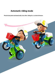 لعبة دراجة ثلاثية العجلات كهربائية للرقص للأولاد والبنات