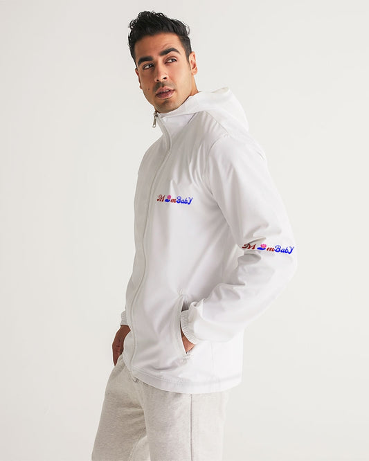 MomBaby Logo Customized Products Men's All-Over Print Windbreaker.
