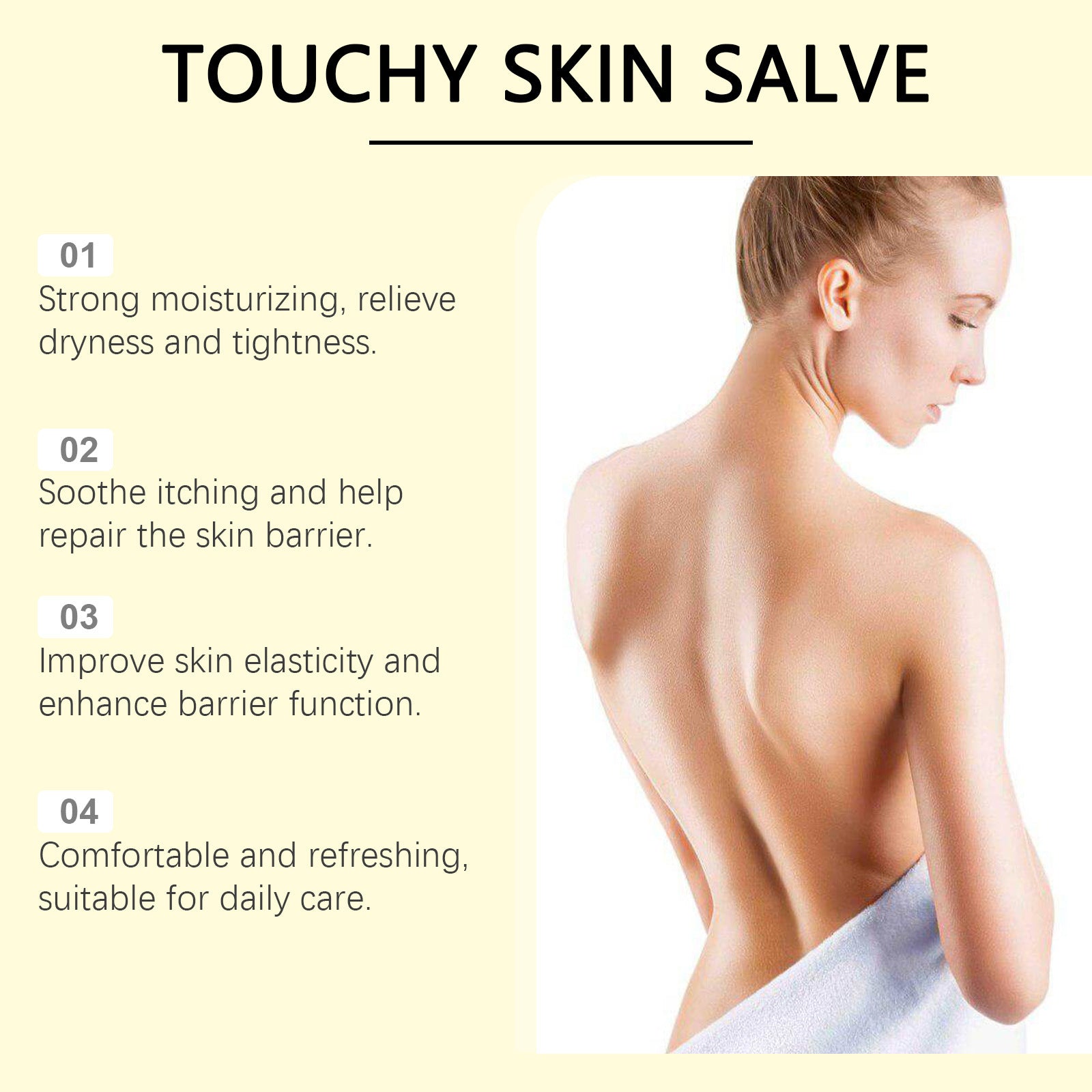 Gently Relieve Dry And Reddish Skin, Hydrating And Nourishing Skin Care.