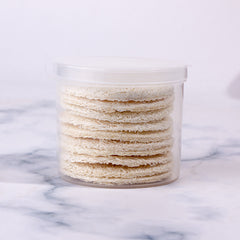 Scrubbing Exfoliating Loofah Round Reusable Makeup Skin Care Facial Remover Sponges Pads.