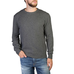 Custom 100% Cashmere Crewneck Sweater – Premium Personalized Knit for Men
