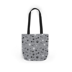 Pet Lover's Canvas Tote Bag, Ideal for Dog Owners, Eco-Friendly Shopping, Gifts for Pet Lovers, Everyday Carry, Dog Walking Bag