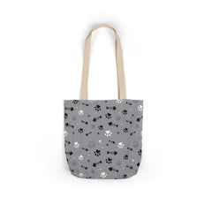 Pet Lover's Canvas Tote Bag, Ideal for Dog Owners, Eco-Friendly Shopping, Gifts for Pet Lovers, Everyday Carry, Dog Walking Bag