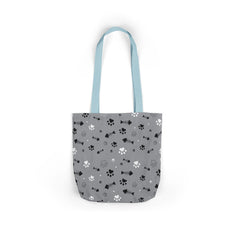 Pet Lover's Canvas Tote Bag, Ideal for Dog Owners, Eco-Friendly Shopping, Gifts for Pet Lovers, Everyday Carry, Dog Walking Bag