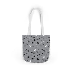 Pet Lover's Canvas Tote Bag, Ideal for Dog Owners, Eco-Friendly Shopping, Gifts for Pet Lovers, Everyday Carry, Dog Walking Bag