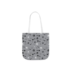 Pet Lover's Canvas Tote Bag, Ideal for Dog Owners, Eco-Friendly Shopping, Gifts for Pet Lovers, Everyday Carry, Dog Walking Bag