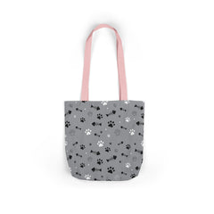 Pet Lover's Canvas Tote Bag, Ideal for Dog Owners, Eco-Friendly Shopping, Gifts for Pet Lovers, Everyday Carry, Dog Walking Bag