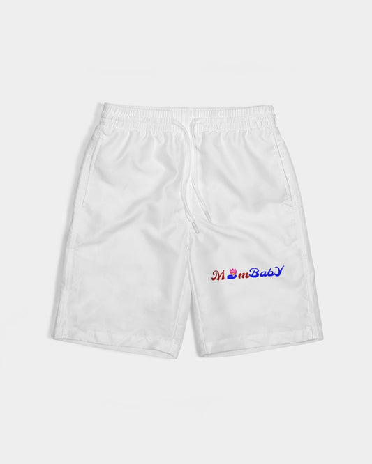 MomBaby Logo Customized Products Boys  All-Over Print Swim Trunk.