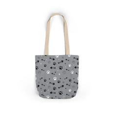 Pet Lover's Canvas Tote Bag, Ideal for Dog Owners, Eco-Friendly Shopping, Gifts for Pet Lovers, Everyday Carry, Dog Walking Bag