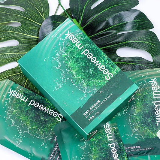 Seaweed Moisturizing Facial Mask Skin Care Product.