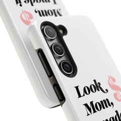 Tough Phone Case with ‘Look, Mom, I Made It’ Design | Perfect for Graduates & Gift-Givers, Graduation Gift, Fun Celebration, Unique [...]