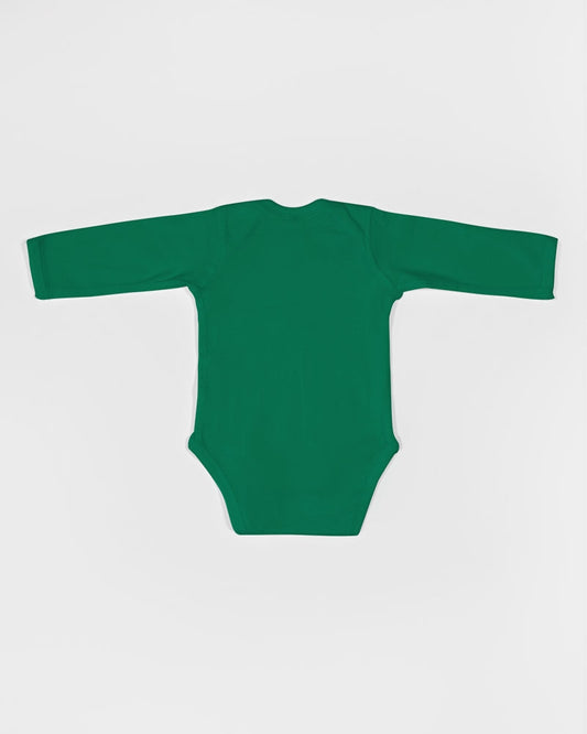 MomBaby Logo Customized Products Infant Long Sleeve Baby Rib Bodysuit | Rabbit Skins.