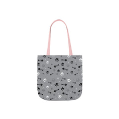 Pet Lover's Canvas Tote Bag, Ideal for Dog Owners, Eco-Friendly Shopping, Gifts for Pet Lovers, Everyday Carry, Dog Walking Bag
